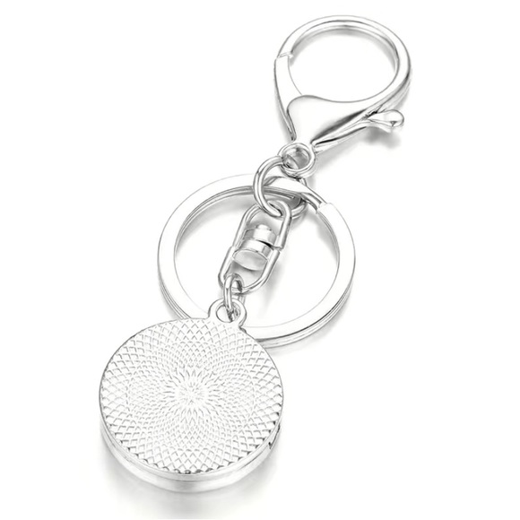 Keychain Purse Charm Angel Wings Aromatherapy Jewelry, Creative Perfume Box - Picture 2 of 5